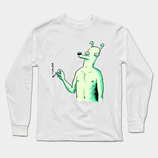 A Cartoon Dog Long Sleeve T-Shirt